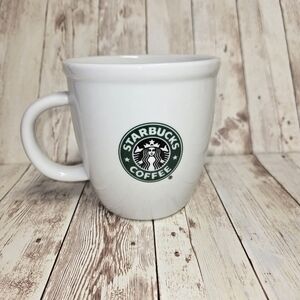 Starbucks Green Logo White Mug